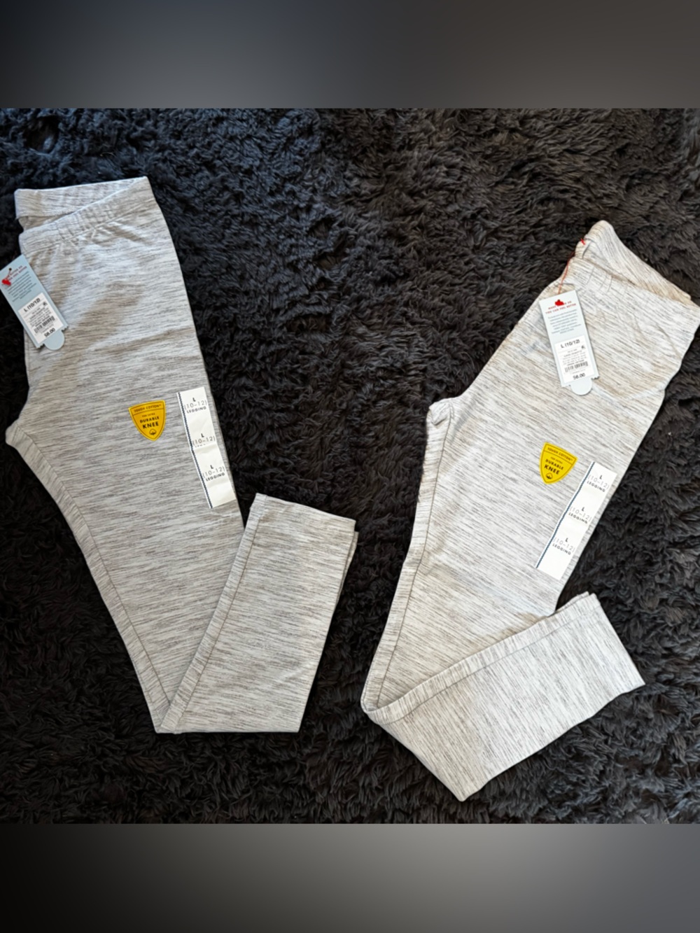 Cat & Jack Heather Gray Girls' Leggings